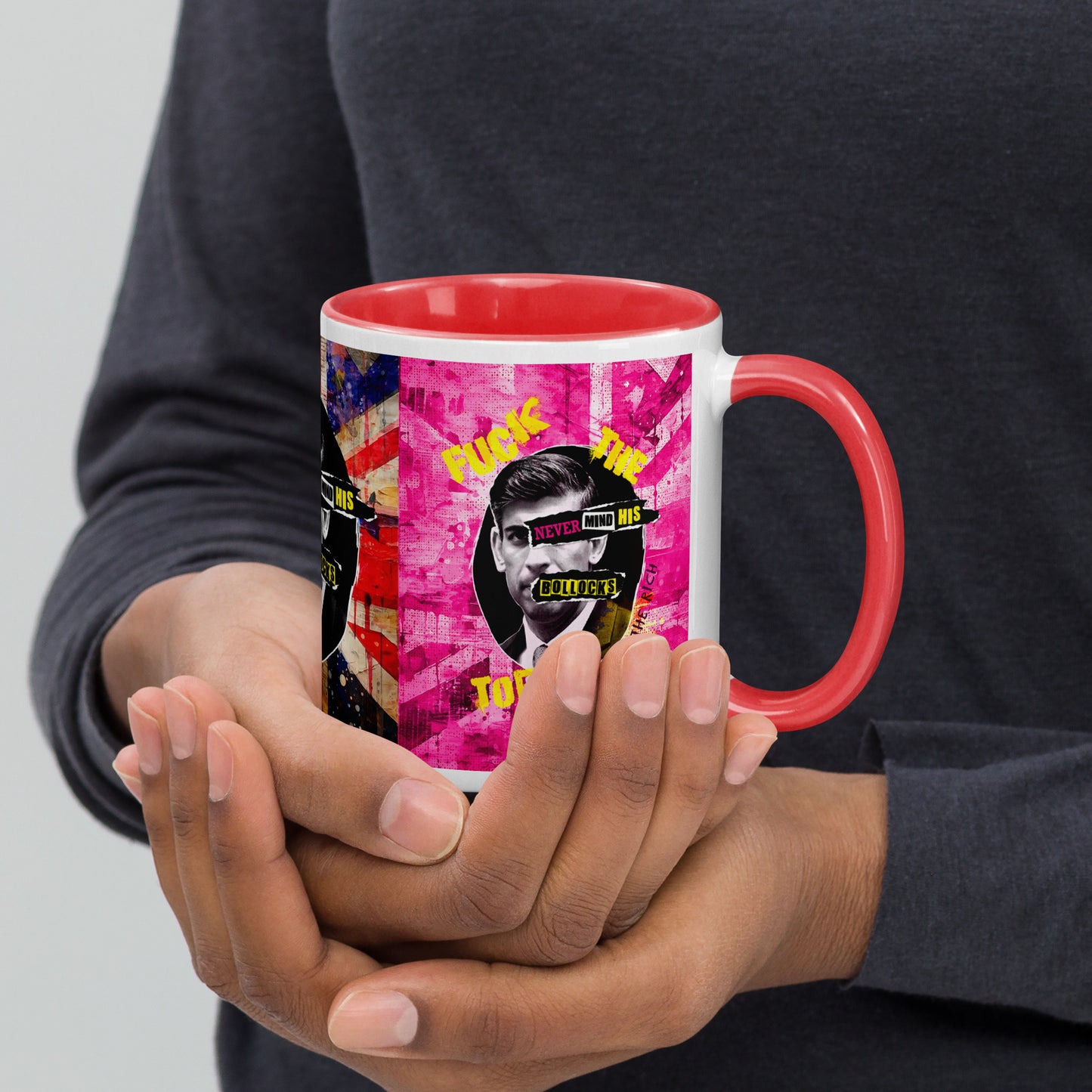 Never Mind His Bo****ks Mug